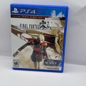 Final Fantasy Type-0 HD - 2015 Sony Playstation 4 PS4 Square Enix works